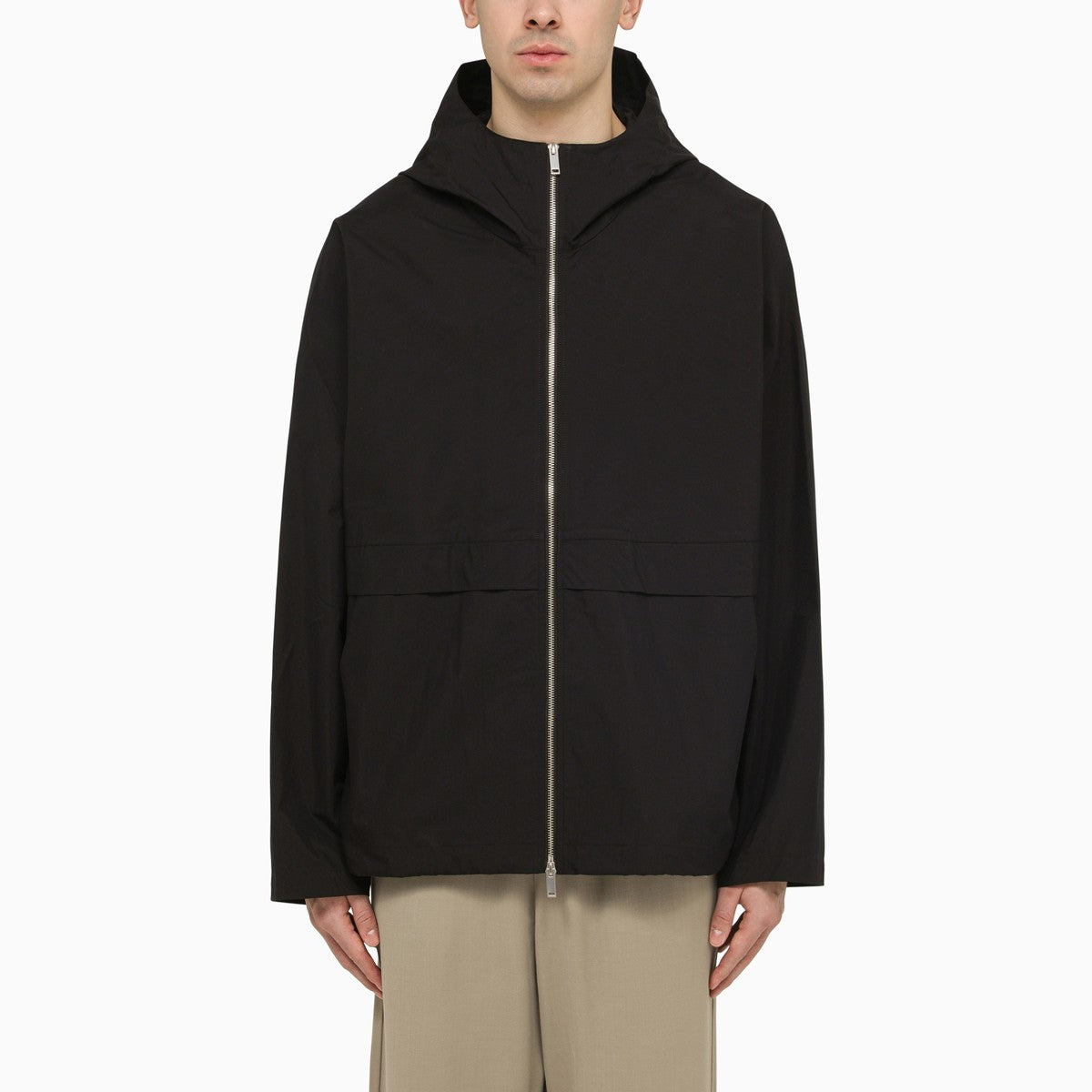 STUDIO NICHOLSON Navy blue jacket in cotton blend Studio Nicholson