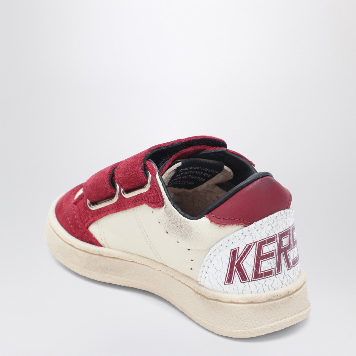 Golden Goose Ball Star sneakers in white/red Golden Goose