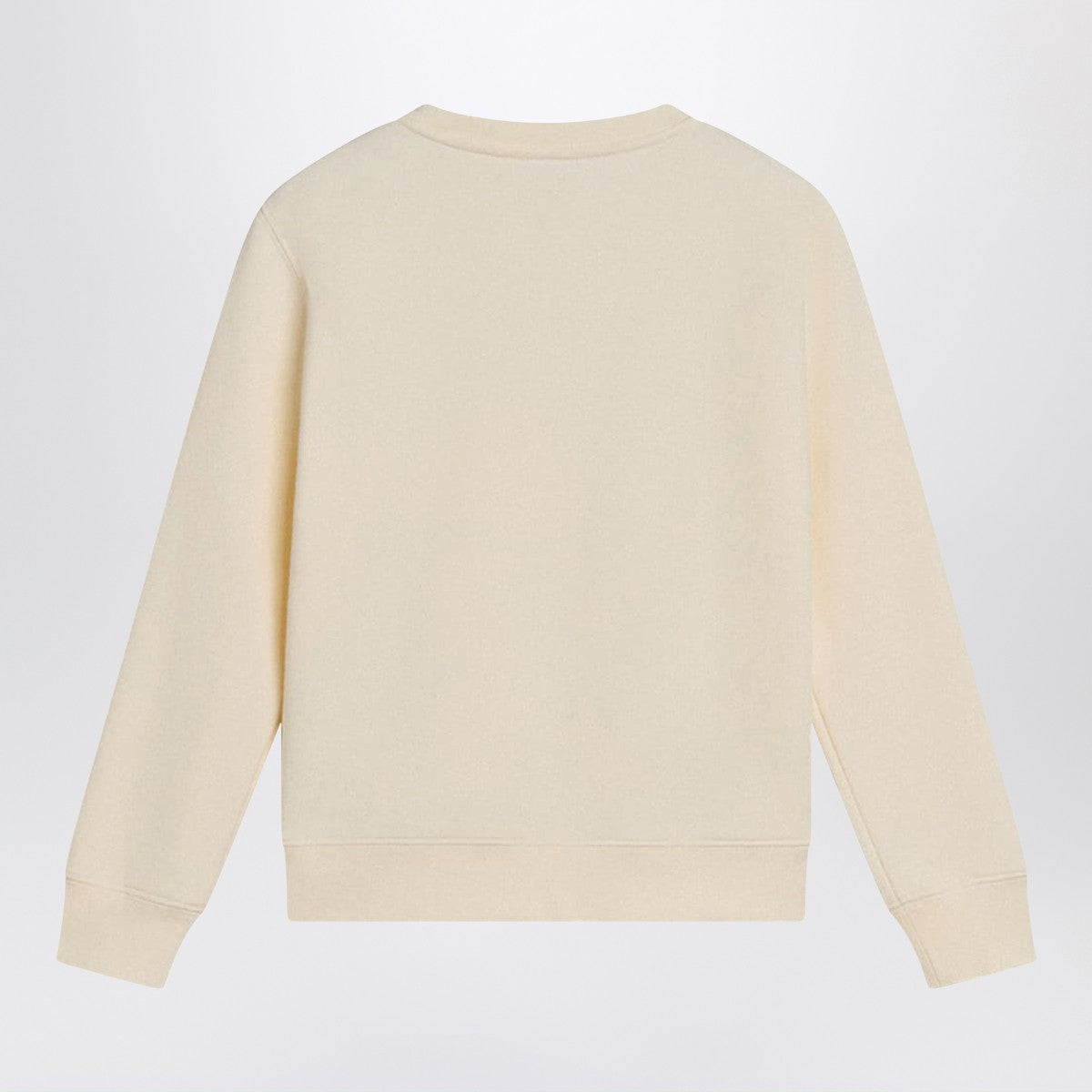 Golden Goose Ivory crewneck sweatshirt with logo Golden Goose
