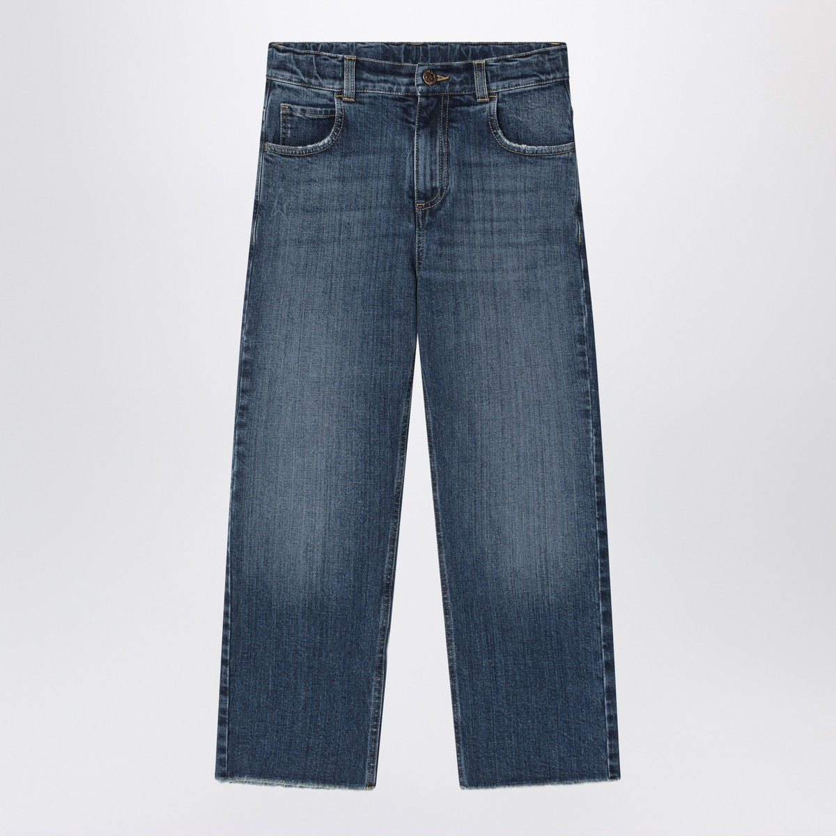 Golden Goose Dark blue washed-out jeans Golden Goose