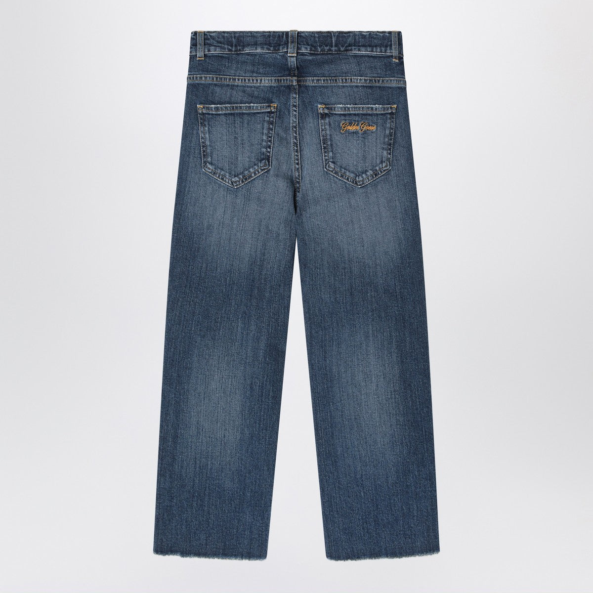 Golden Goose Dark blue washed-out jeans Golden Goose