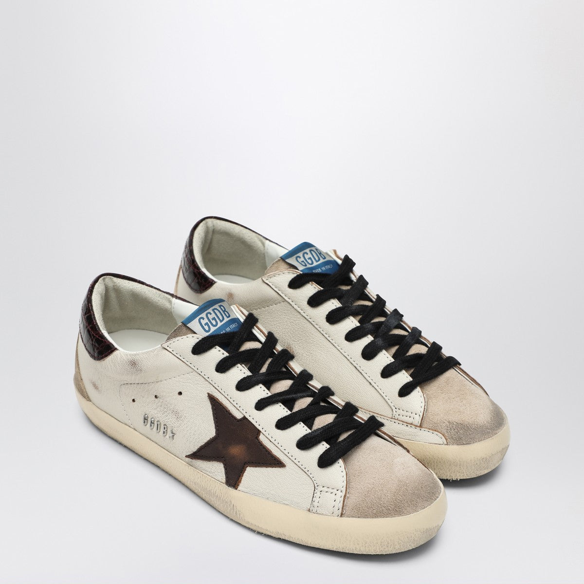 Golden Goose Sneaker Super Star white/beige/brown Golden Goose