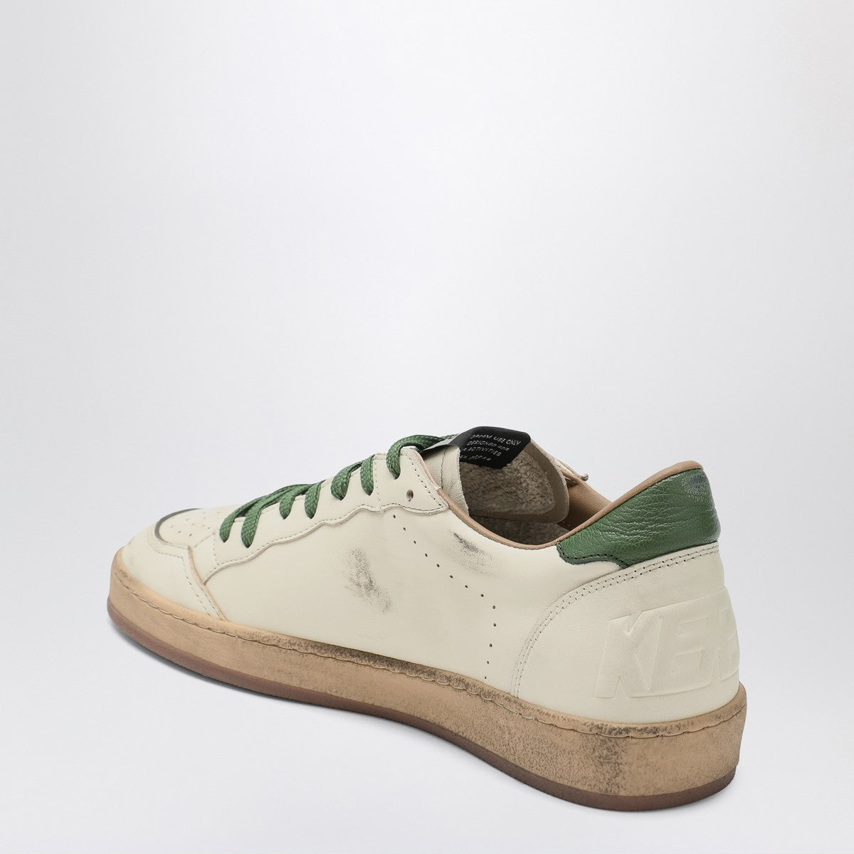 Golden Goose Sneaker Ballstar white/green Golden Goose