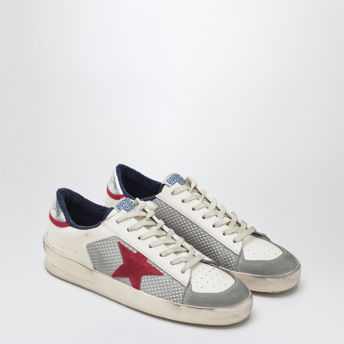 Golden Goose Sneaker Stardan white/grey/red Golden Goose