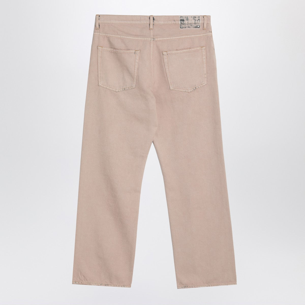 Golden Goose Dyed-effect pink denim jeans Golden Goose