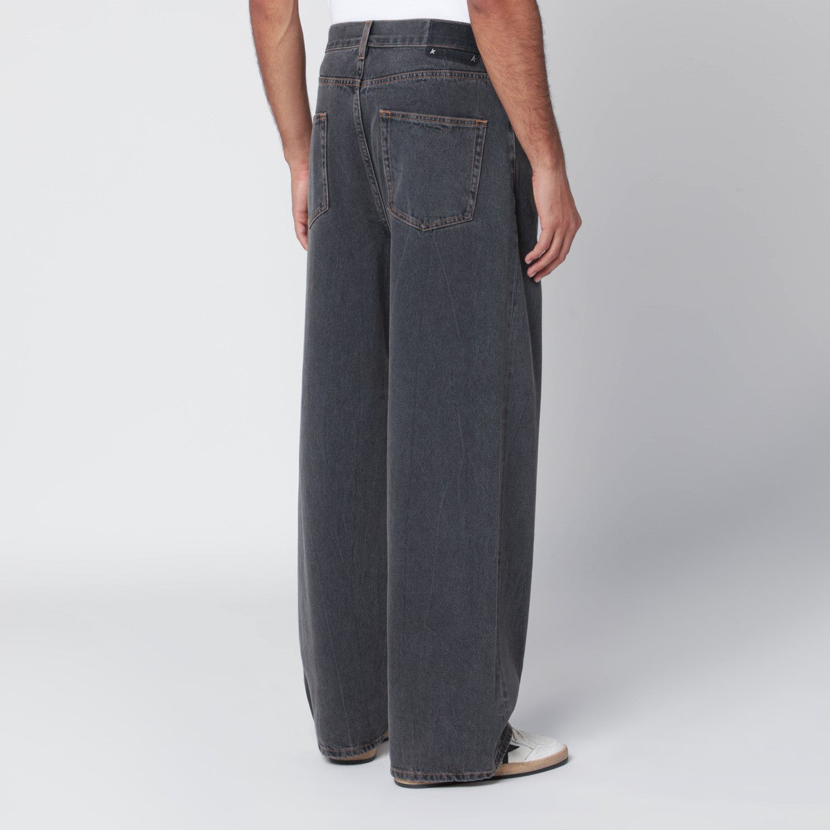 Golden Goose Slate grey wide jeans Golden Goose