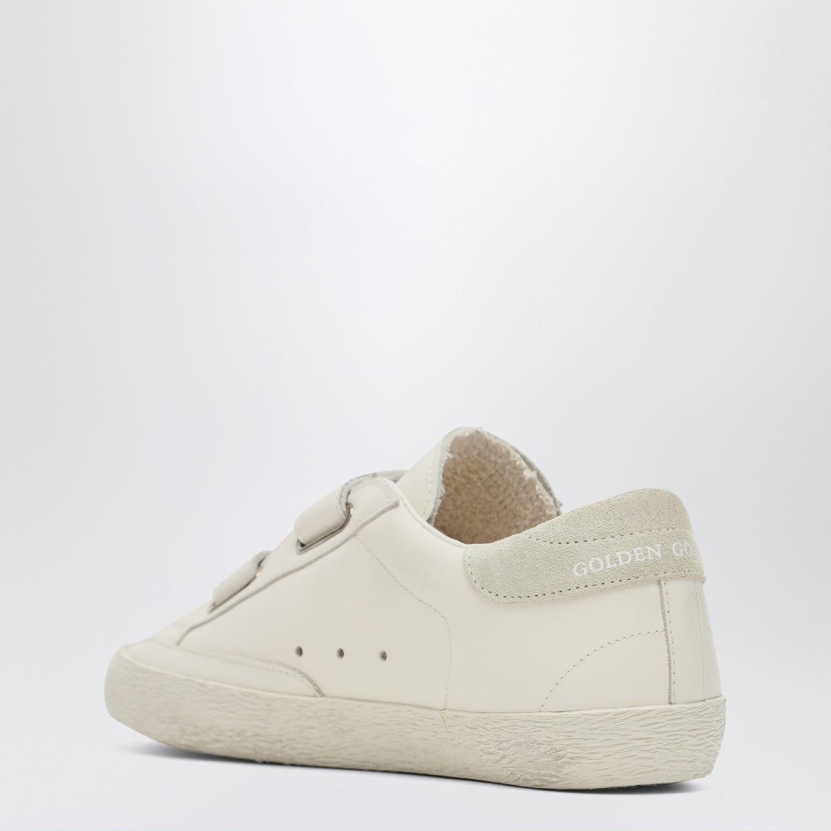 Golden Goose Old School sneakers in white/peach colour Golden Goose
