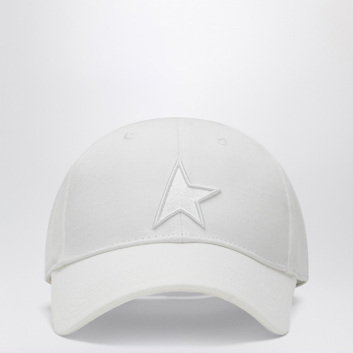 Golden Goose White baseball cap with star Golden Goose