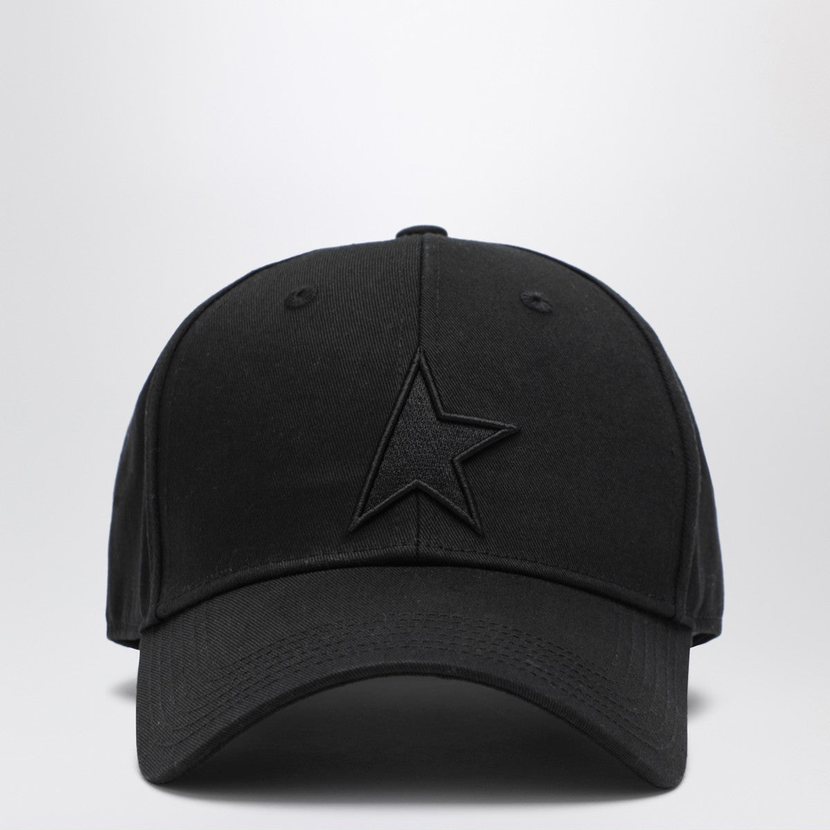 Golden Goose Black baseball cap with star Golden Goose