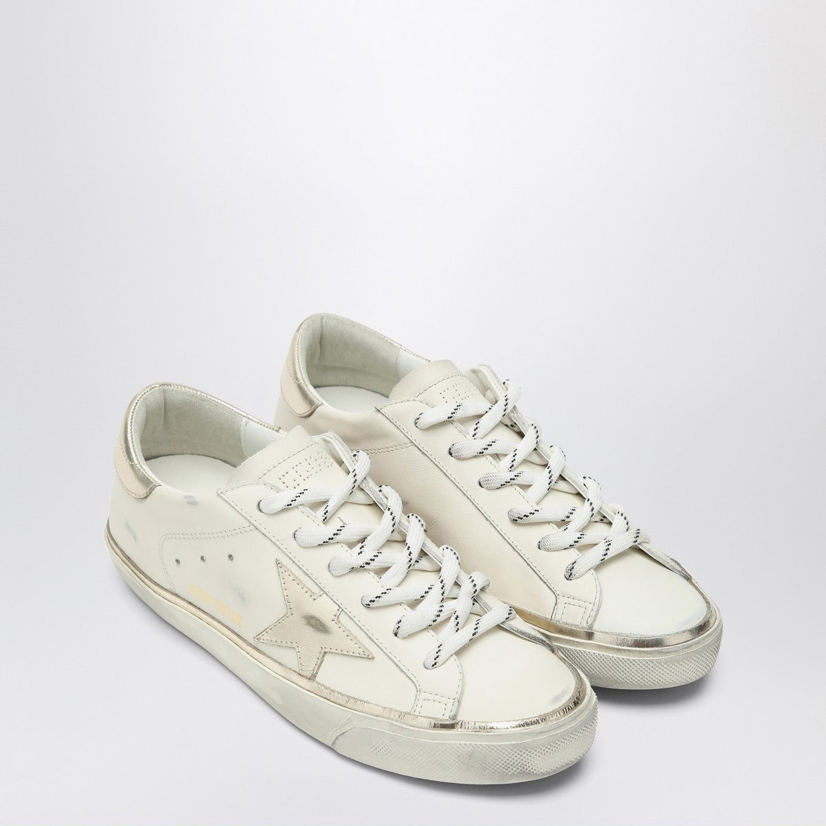 Golden Goose Sneaker Super Star Optic White/Platinum Golden Goose