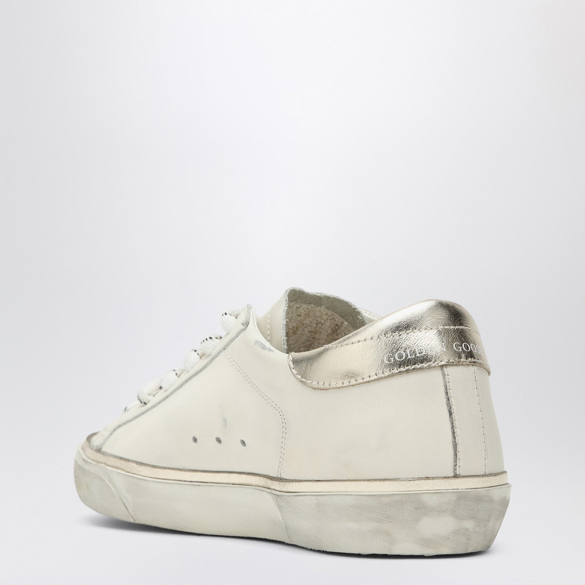 Golden Goose Sneaker Super Star Optic White/Platinum Golden Goose