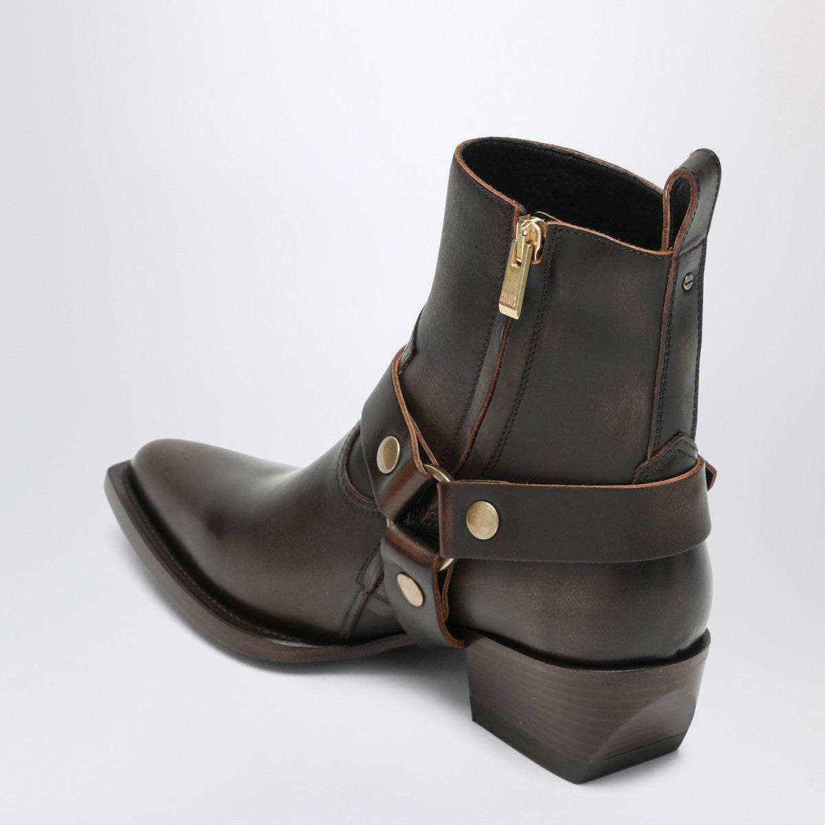 Golden Goose Debbie boot brown with removable buckle Golden Goose
