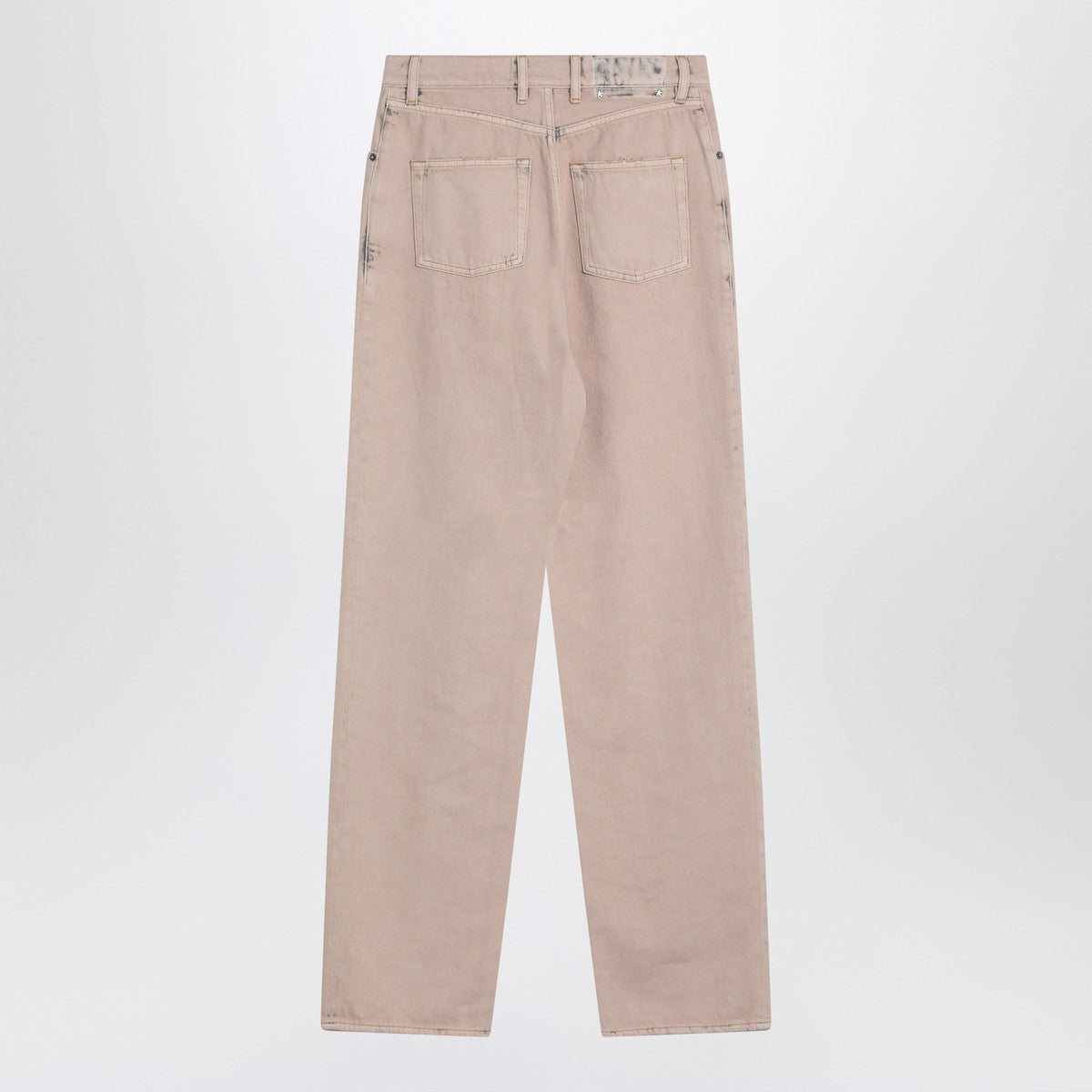 Golden Goose Dyed-effect pink denim jeans Golden Goose