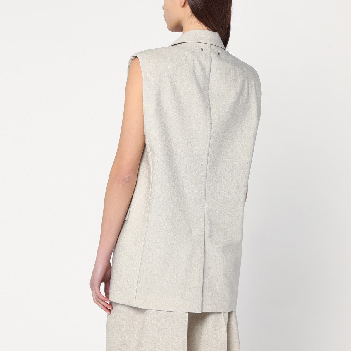 Golden Goose Single-breasted vest in wool blend Golden Goose