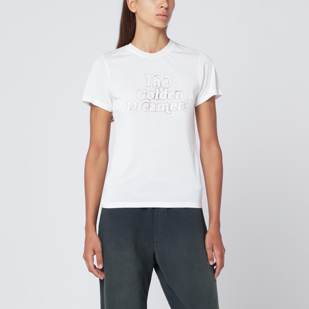 Golden Goose T-shirt The Golden Dreamers bianca Golden Goose