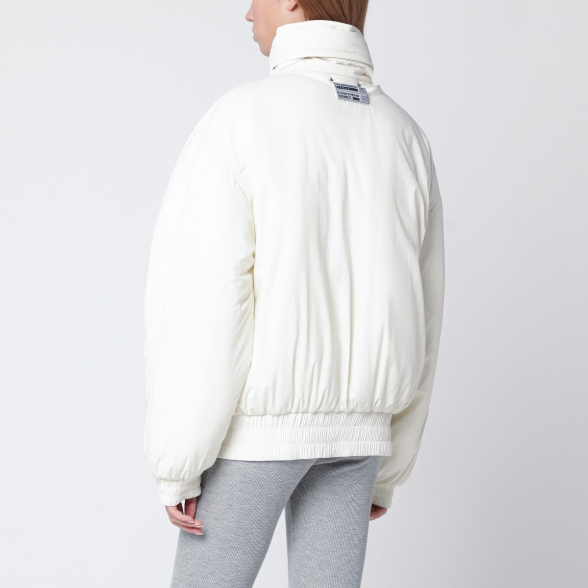 Golden Goose White nylon zip jacket Golden Goose