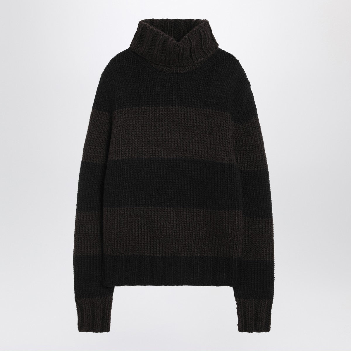 Dolce & Gabbana Dolce&Gabbana Striped wool-blend turtleneck sweater Dolce & Gabbana
