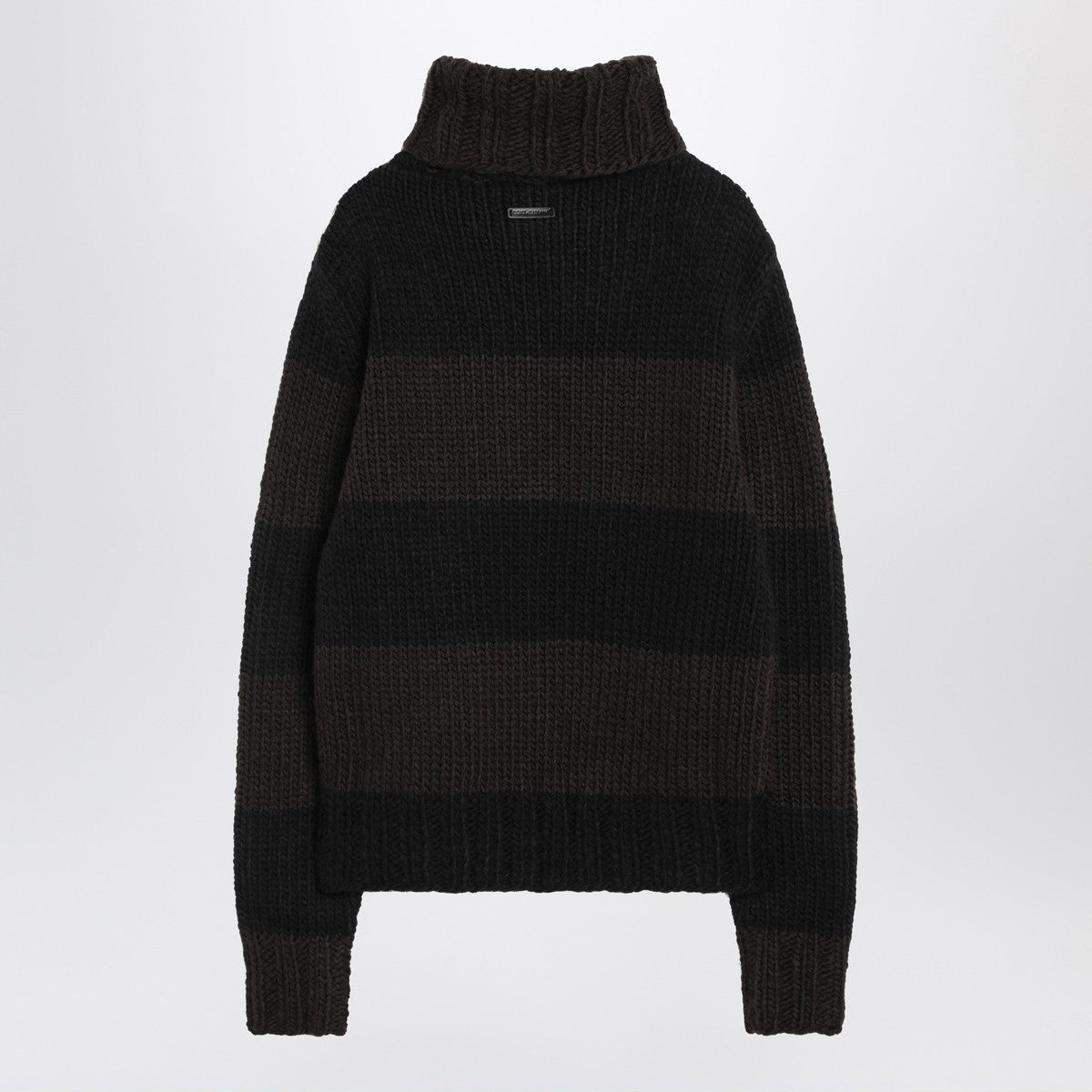 Dolce & Gabbana Dolce&Gabbana Striped wool-blend turtleneck sweater Dolce & Gabbana