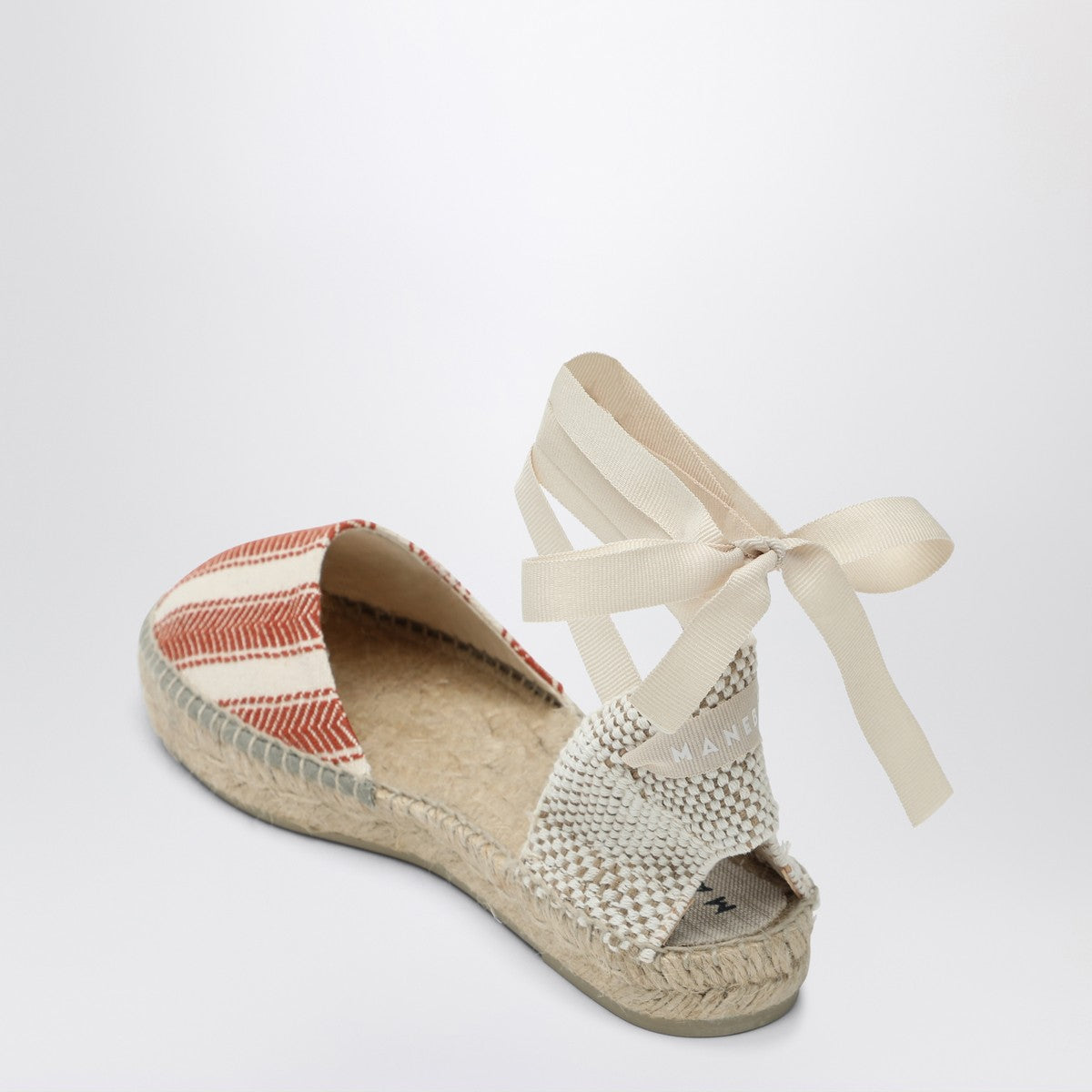 Manebí Low espadrilles ivory/terracotta Manebí