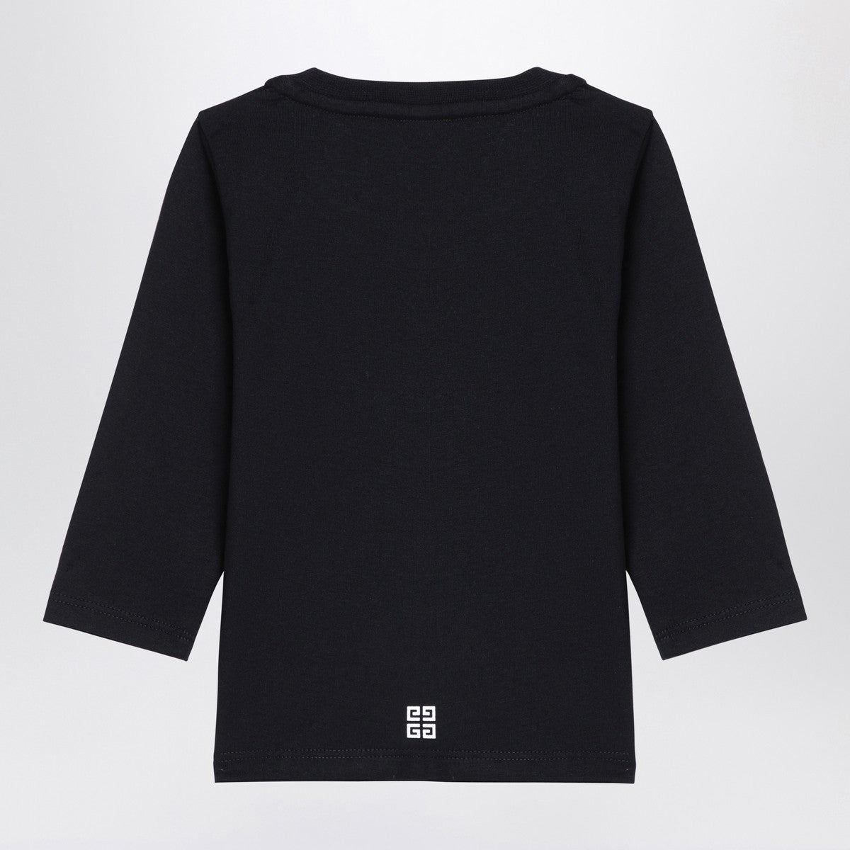 Givenchy Black cotton jersey with logo Givenchy