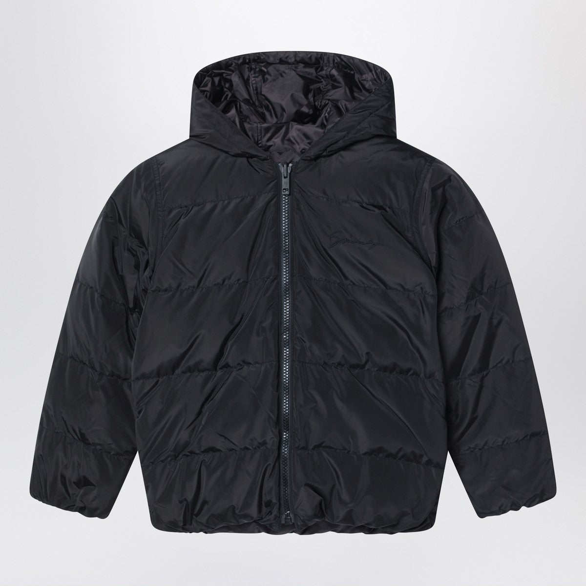Givenchy Black puffer jacket with G print Givenchy