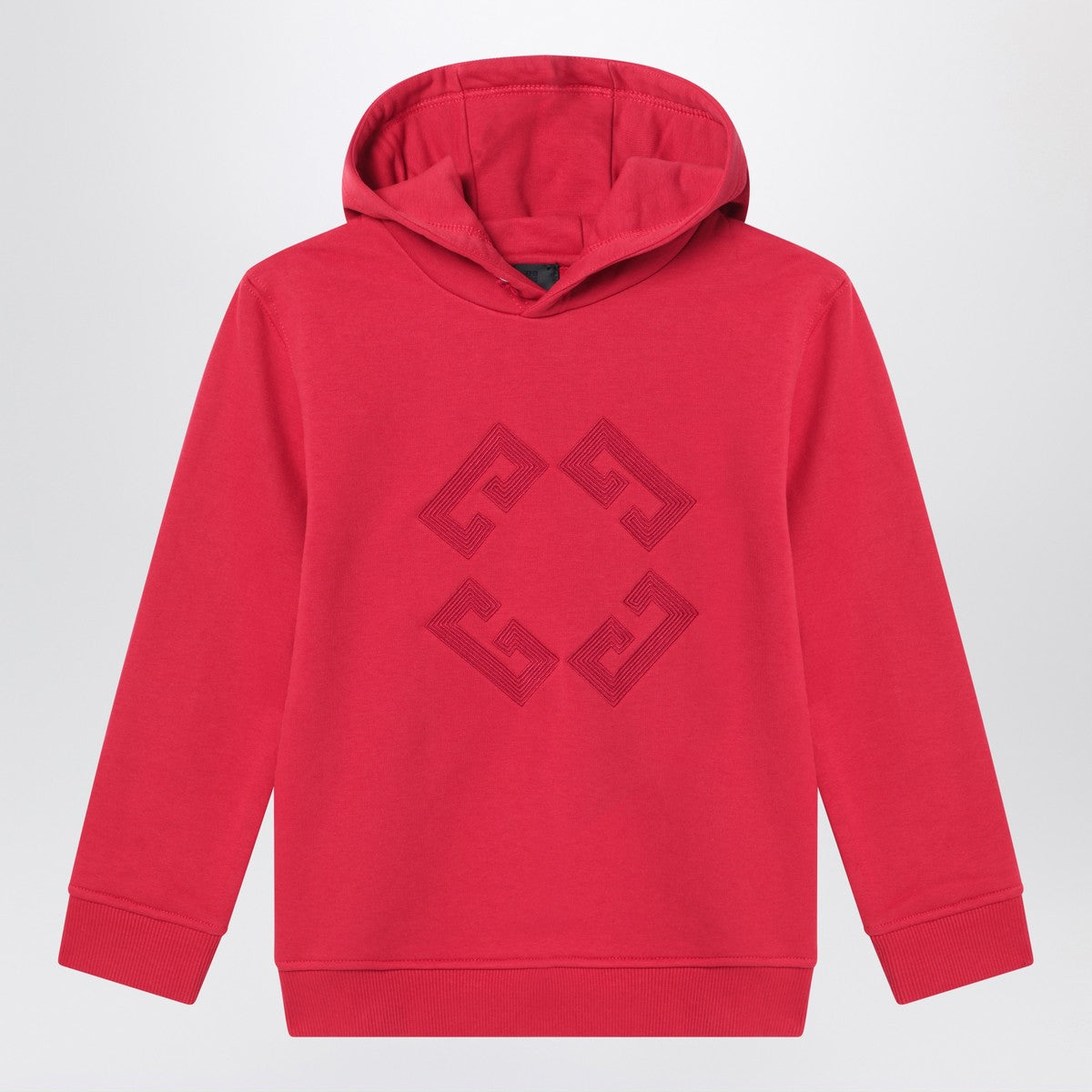 Givenchy Burgundy hoodie with embroidered logo Givenchy