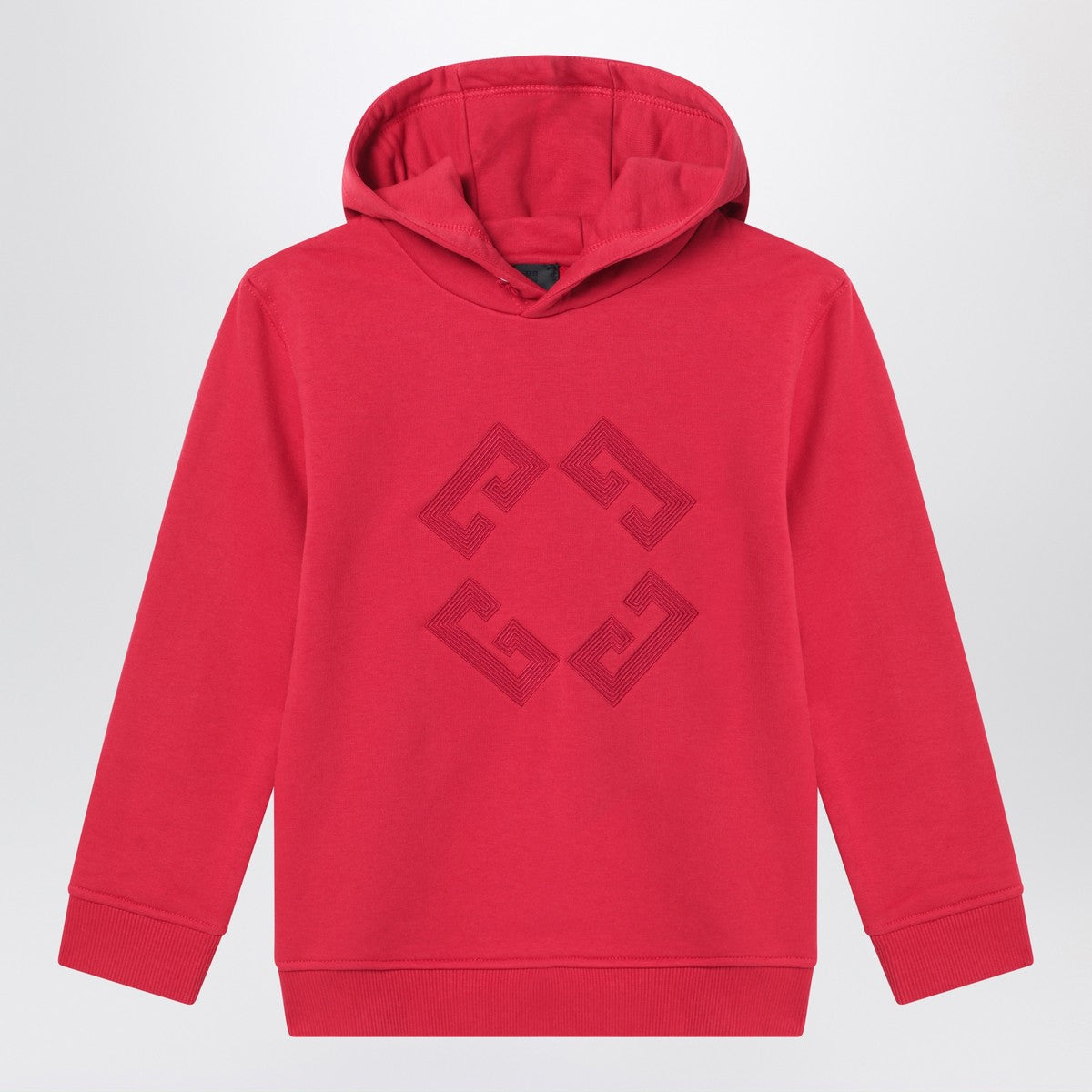 Givenchy Burgundy hoodie with embroidered logo Givenchy