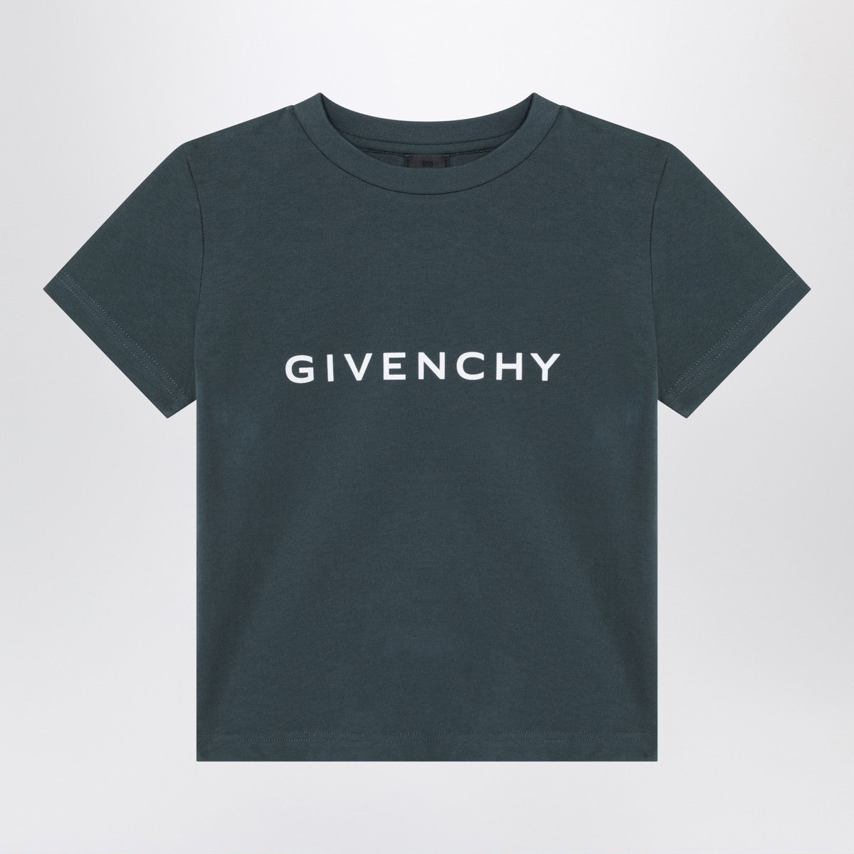 Givenchy Dark green T-shirt with logo Givenchy