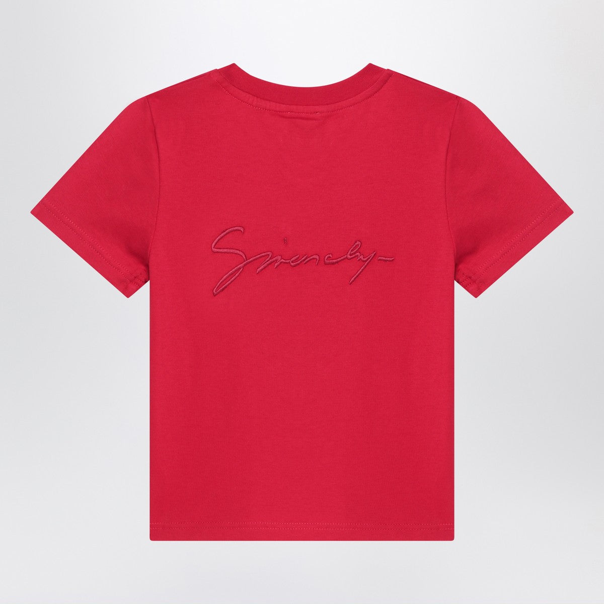 Givenchy Bordeaux T-shirt with embroidered logo Givenchy