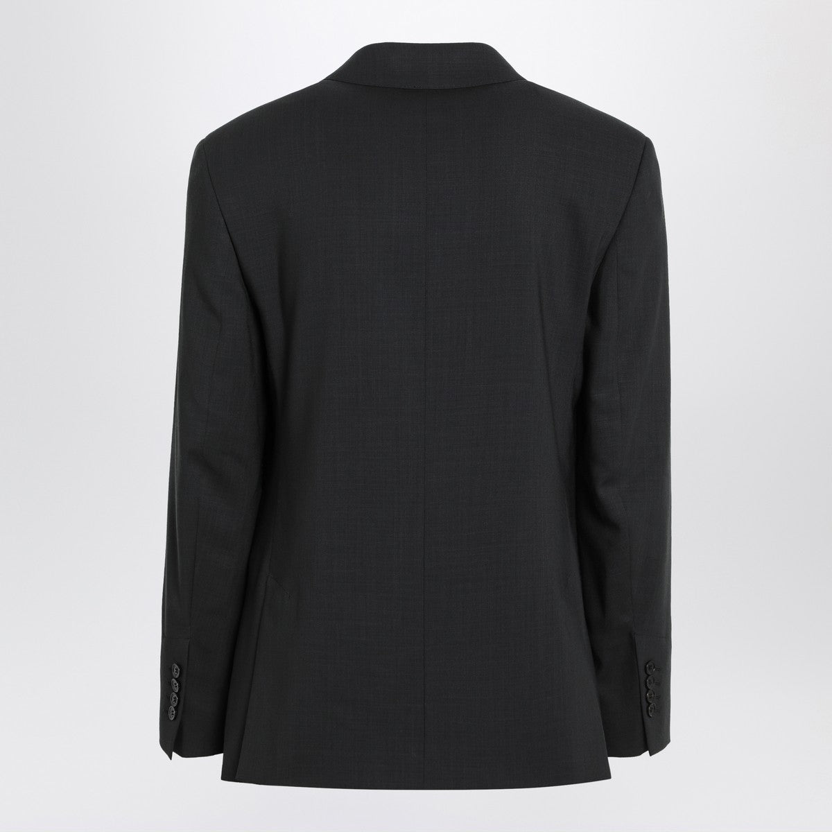 Ami Paris Anthracite grey double-breasted wool jacket Ami Paris