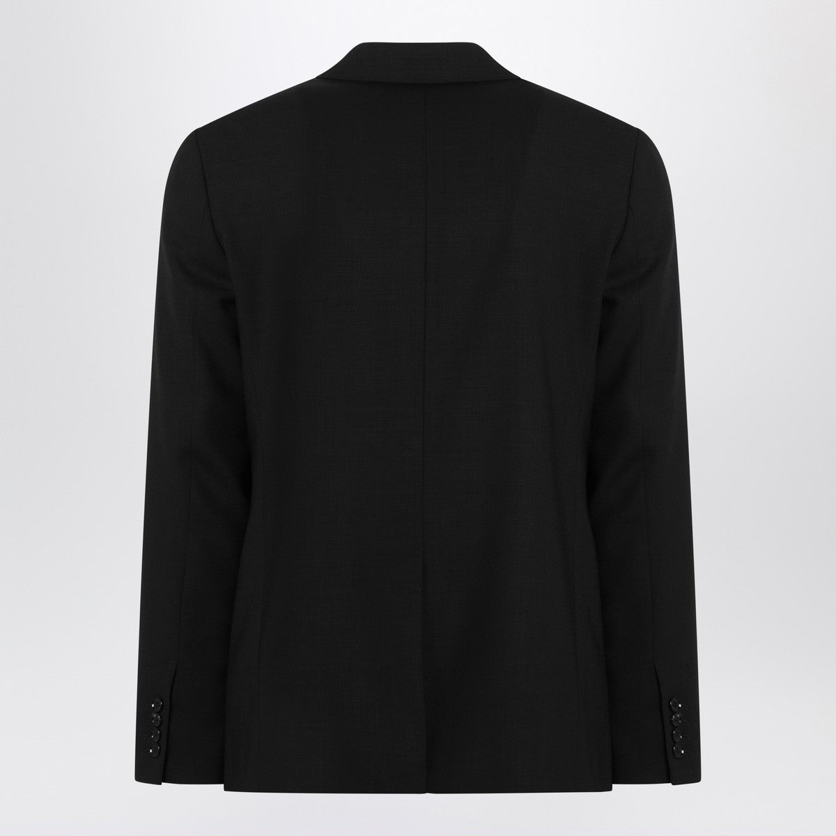 Ami Paris Single-Breasted Jacket Black Wool Ami Paris