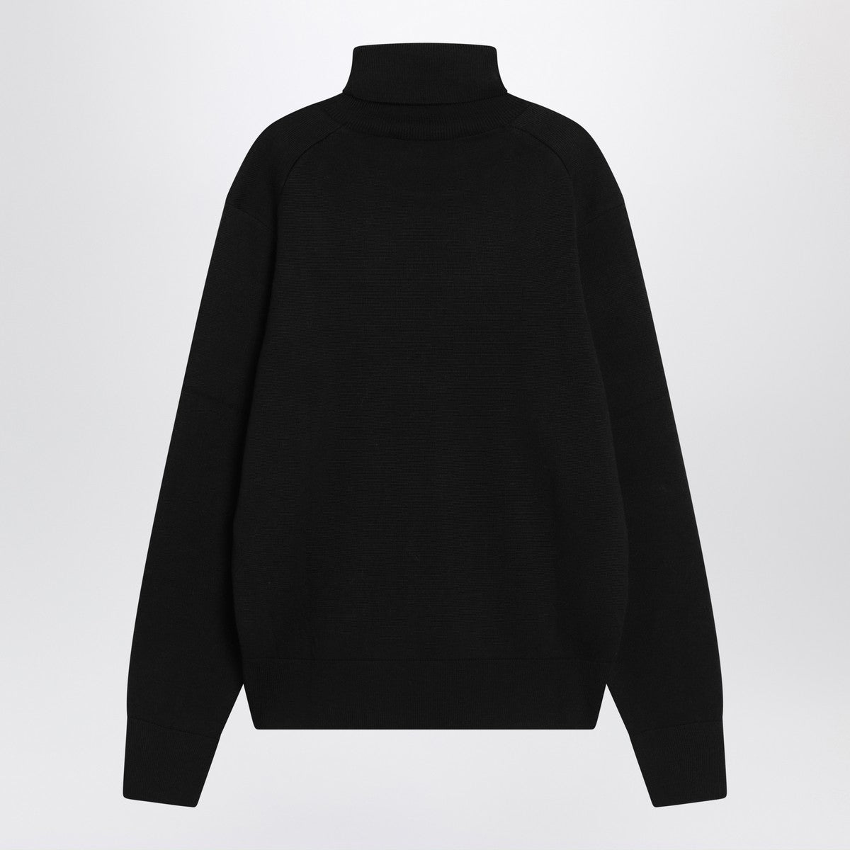 Ami Paris Black turtleneck sweater Ami De Coeur Ami Paris