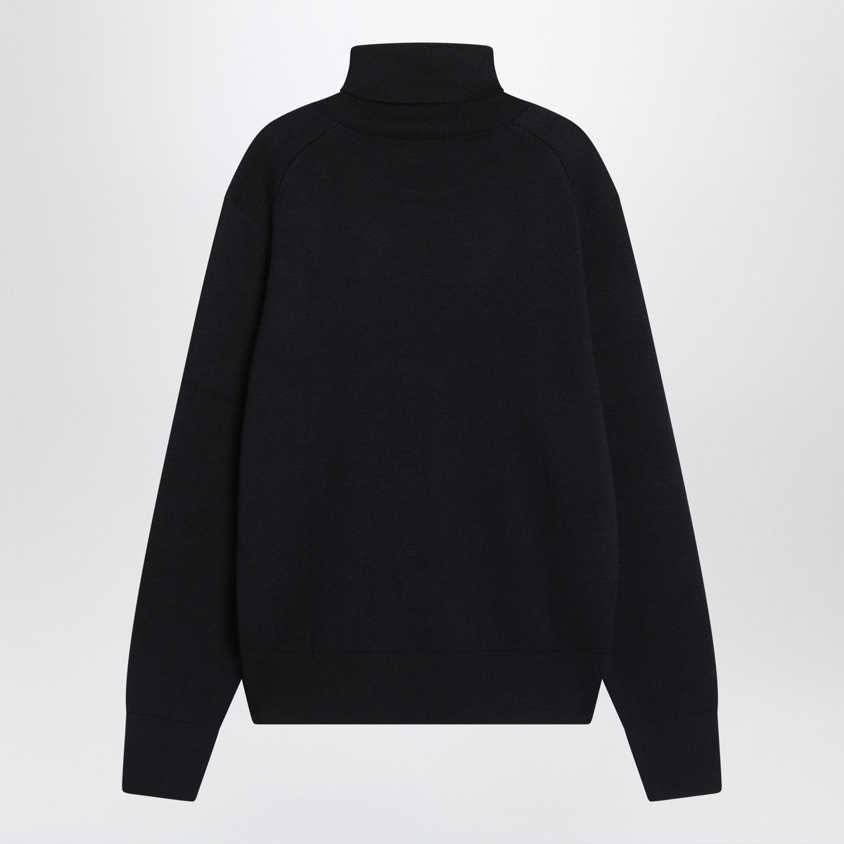 Ami Paris Navy blue turtleneck sweater Ami De Coeur Ami Paris