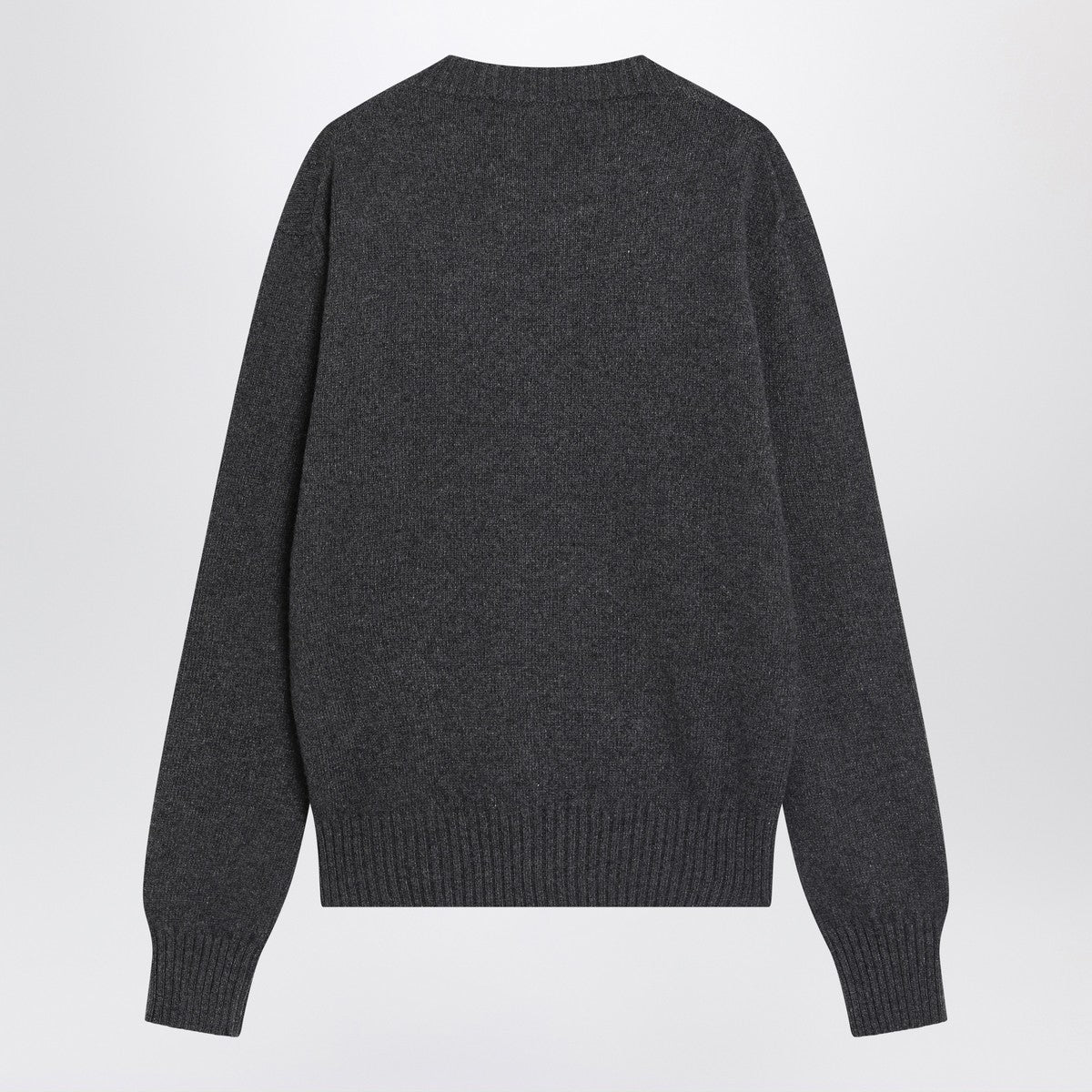 Ami Paris Anthracite grey Ami De Coeur sweater Ami Paris