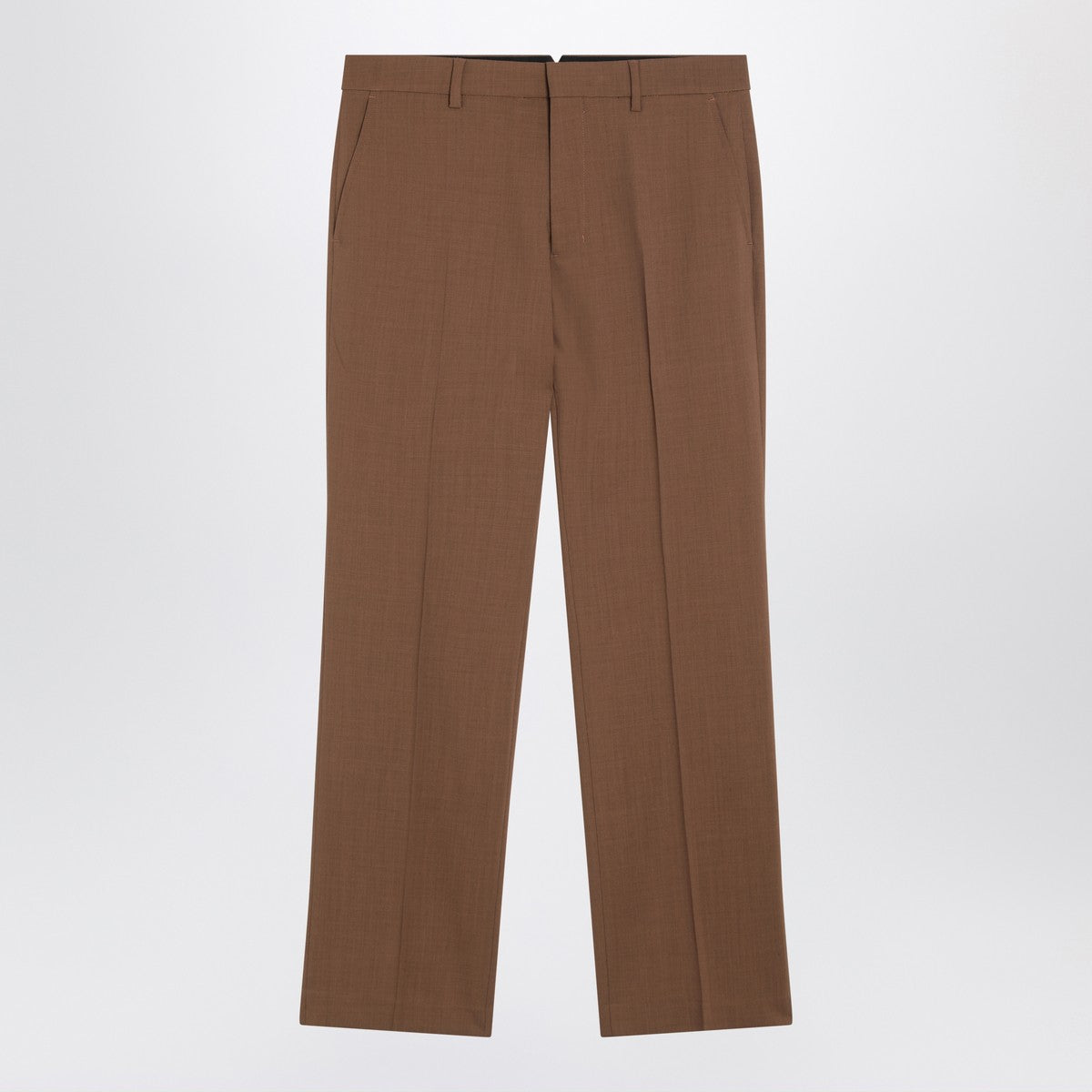 Ami Paris Hazelnut wool trousers Ami Paris