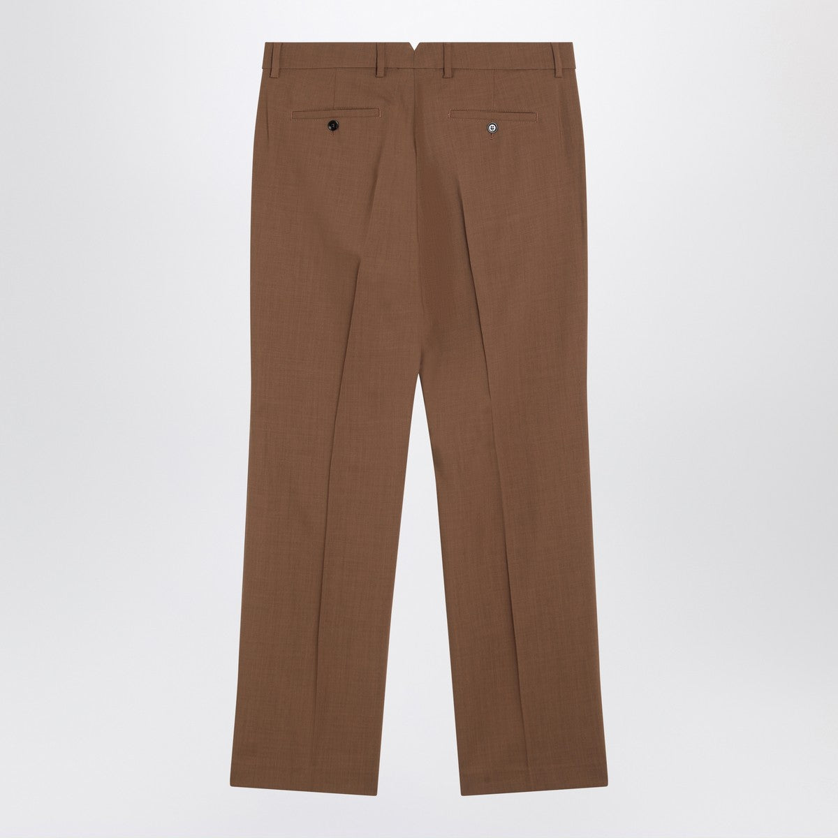 Ami Paris Hazelnut wool trousers Ami Paris