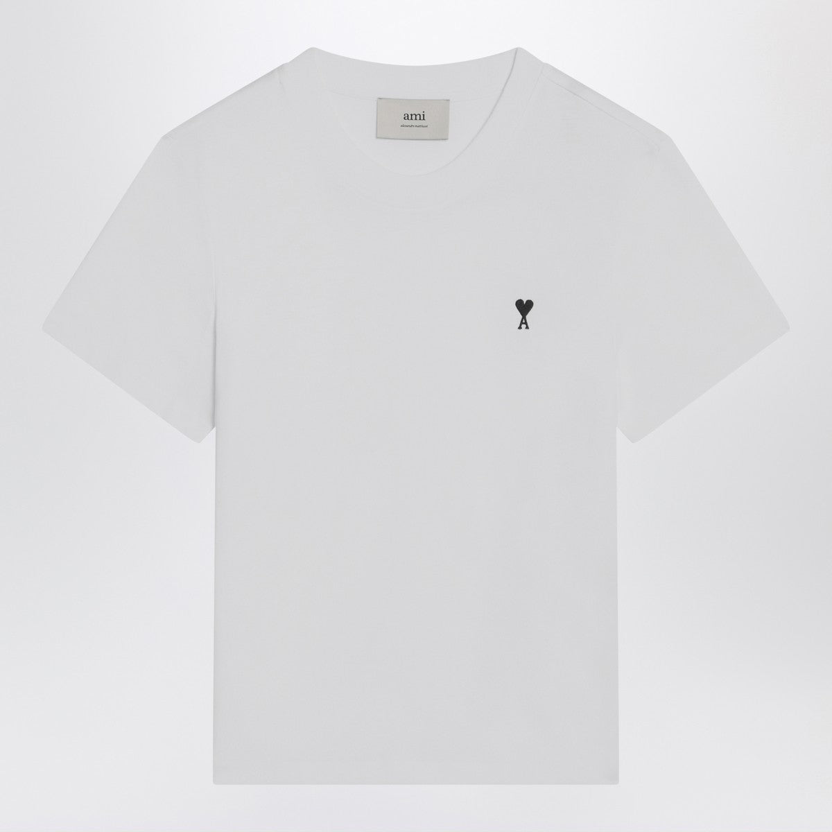 Ami Paris T-shirt Ami De Coeur white in cotton