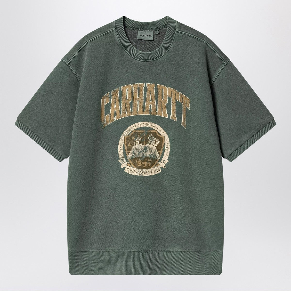 Carhartt WIP Library sweatshirt in Conifer green