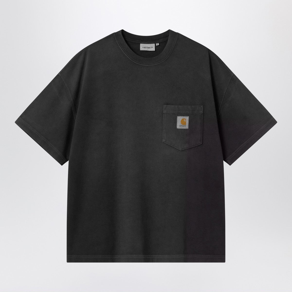 Carhartt WIP S/S Hudson Pocket T-Shirt in black Carhartt WIP