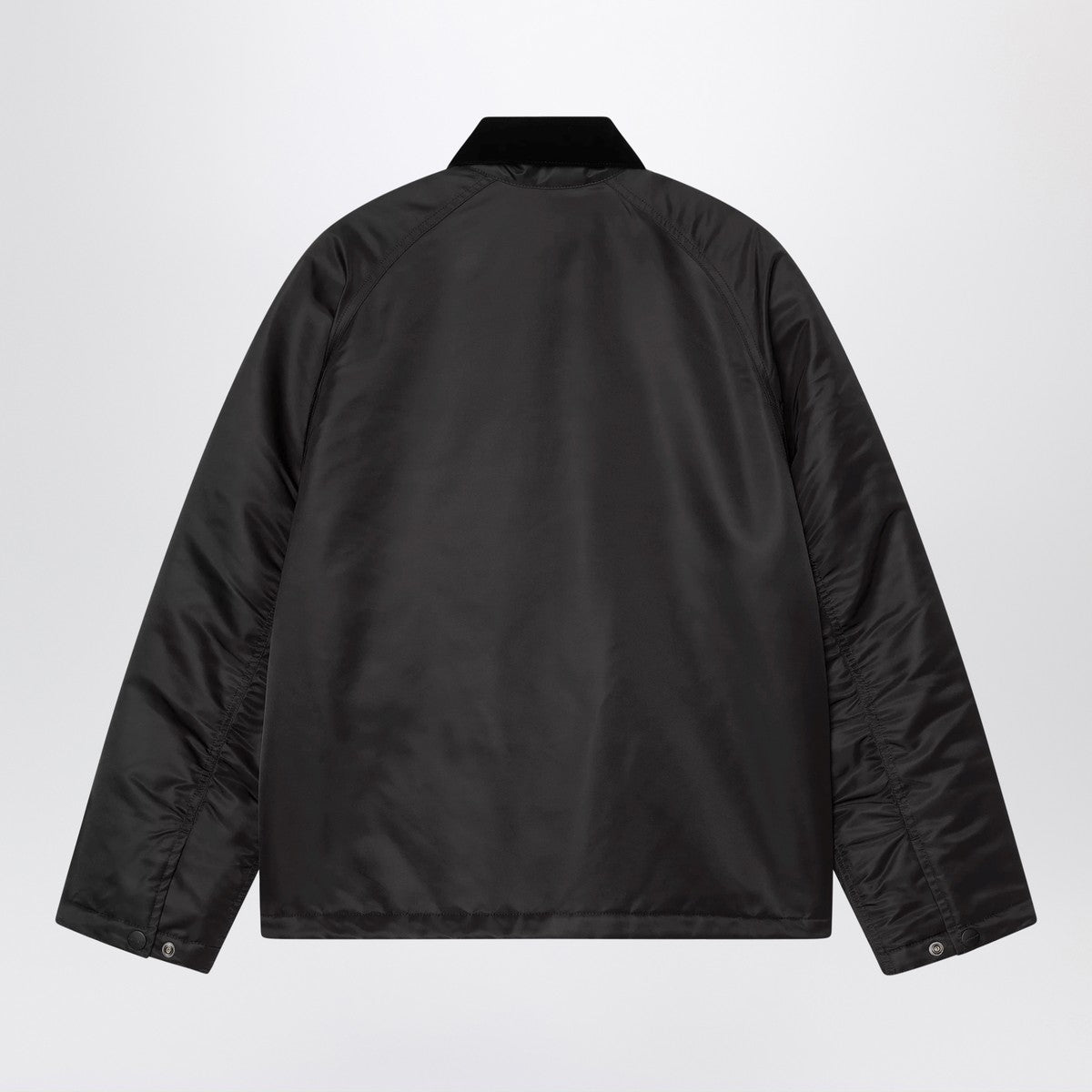 Carhartt WIP Alumni Chore Coat jacket in black nylon Carhartt WIP