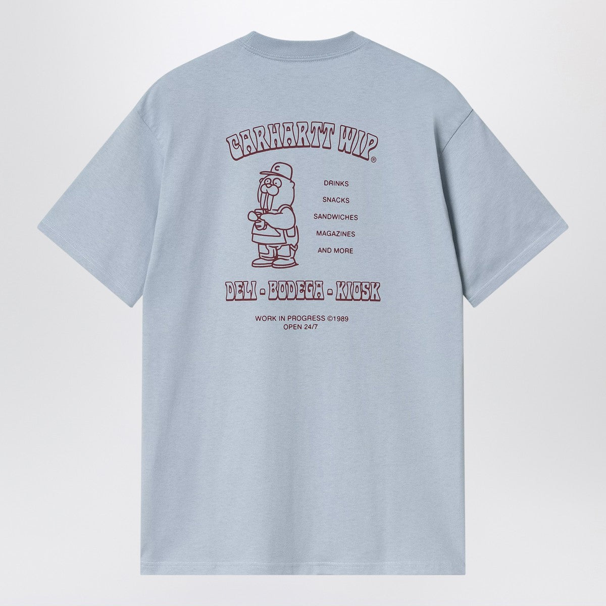 Carhartt WIP S/S Sandwich T-Shirt Blue Fog Carhartt WIP