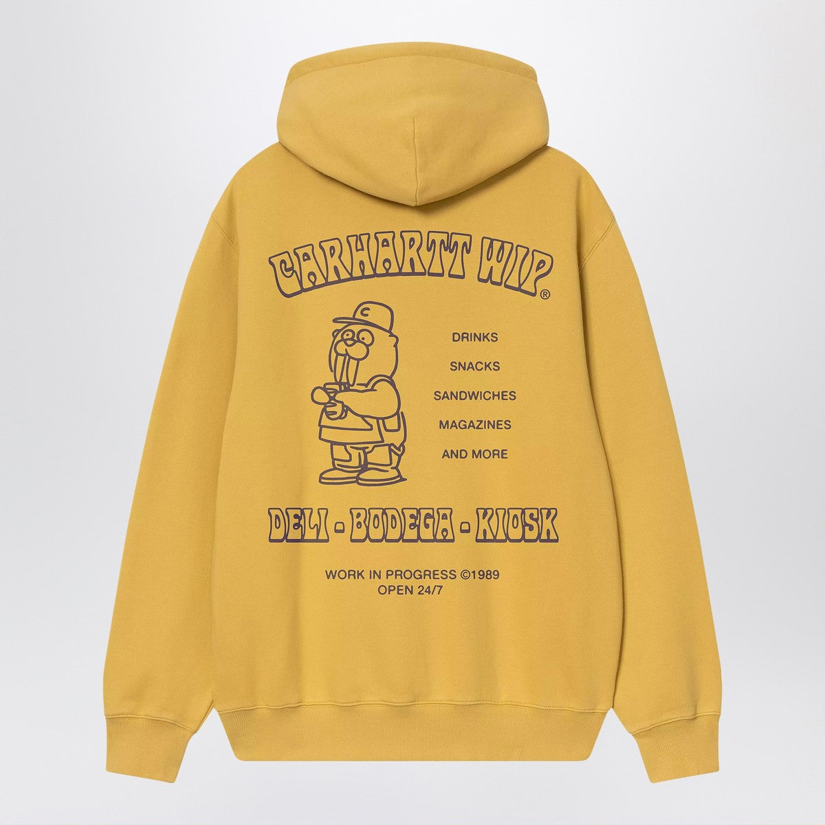 Carhartt WIP Sandwich Suncrest/Purple hoodie Carhartt WIP