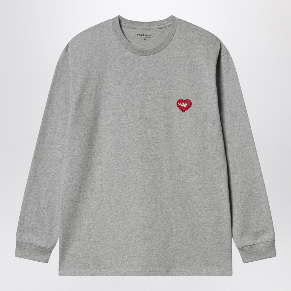 Carhartt WIP Grey L/S Heart Patch T-shirt Carhartt WIP