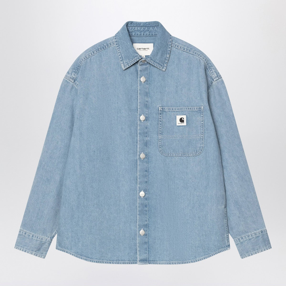 Carhartt WIP Faded blue W'' L/S Marly Shirt Carhartt WIP