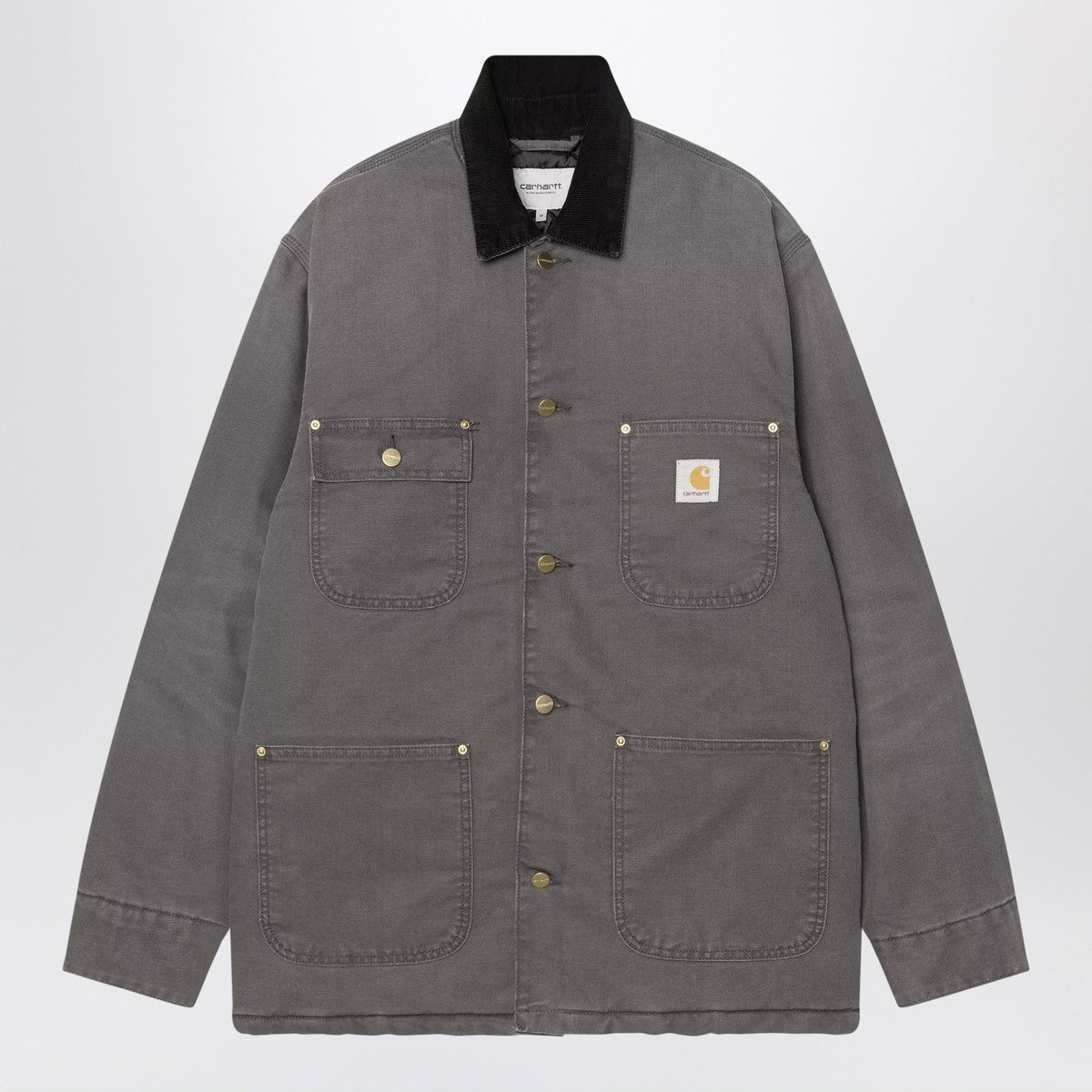 Carhartt WIP OG Chore Coat Hamilton Graphite/Black Carhartt WIP
