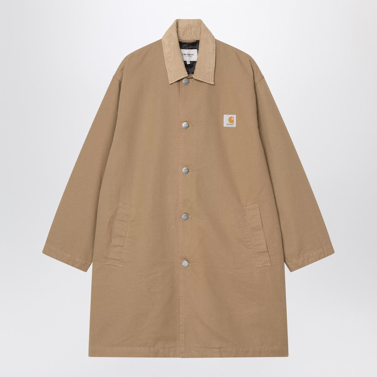 Carhartt WIP Beige Webster coat in cotton canvas Carhartt WIP