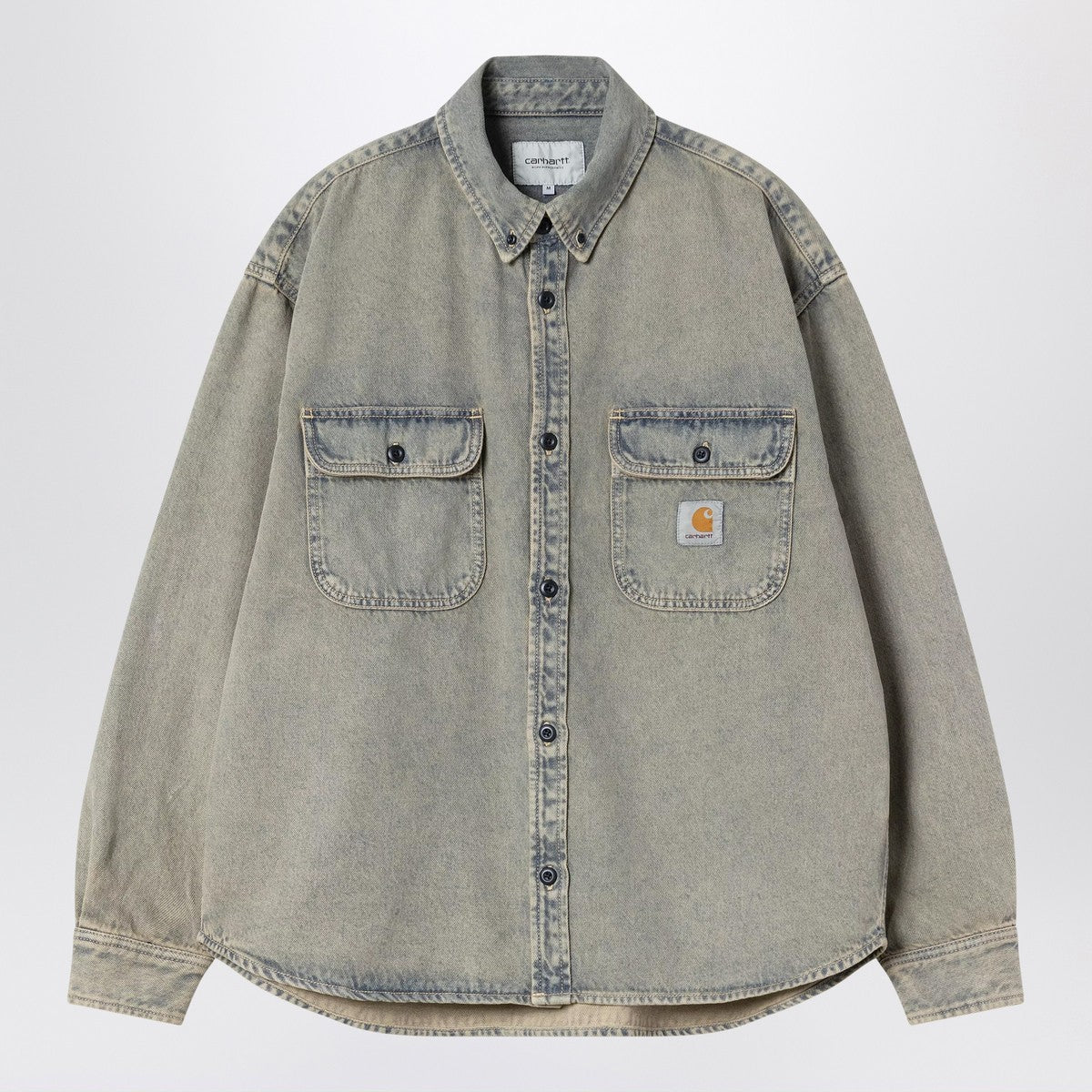 Carhartt WIP Tigan Shirt Jacket Blue/Leather Carhartt WIP
