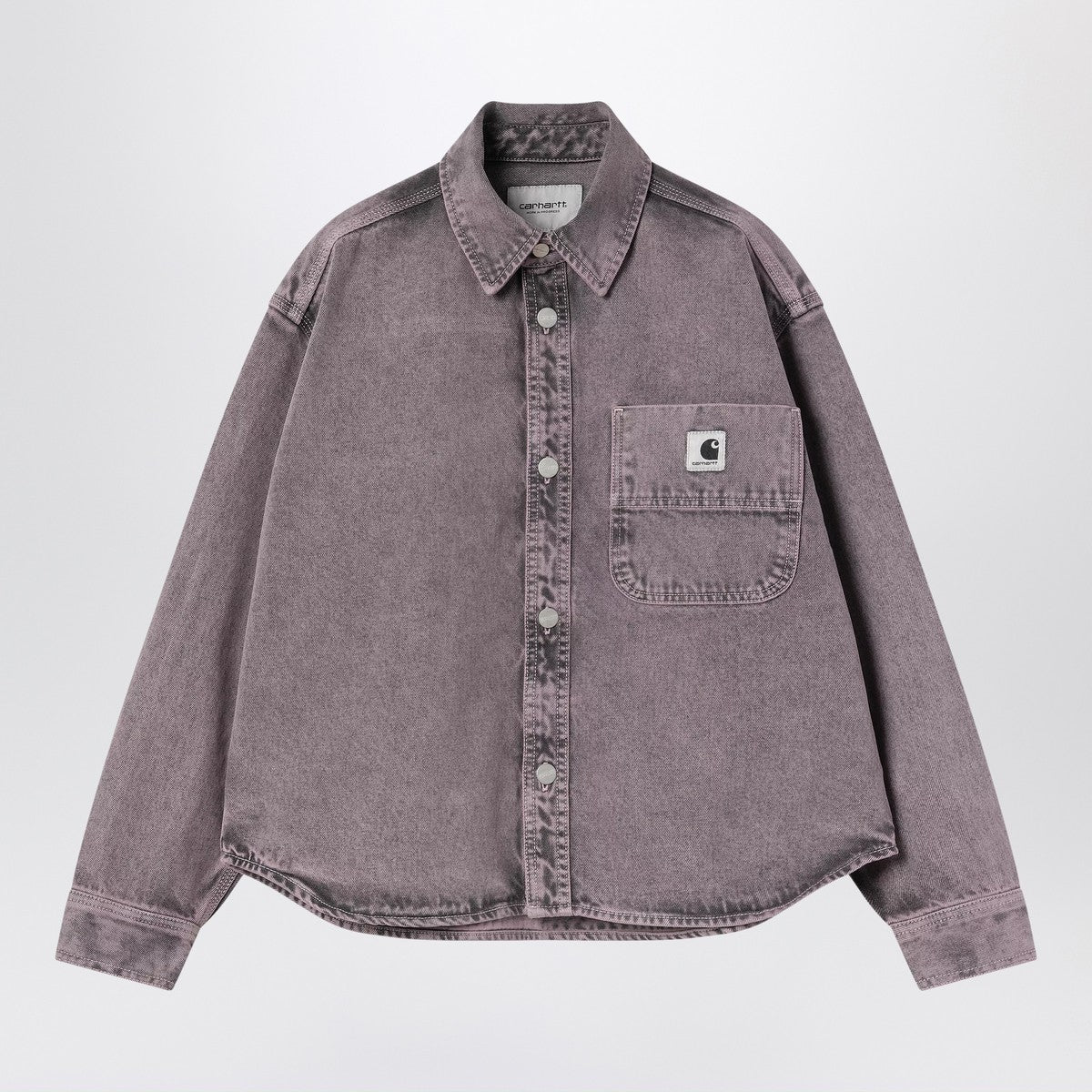 Carhartt WIP Georgia Shirt Jacket black/hydrangea Carhartt WIP