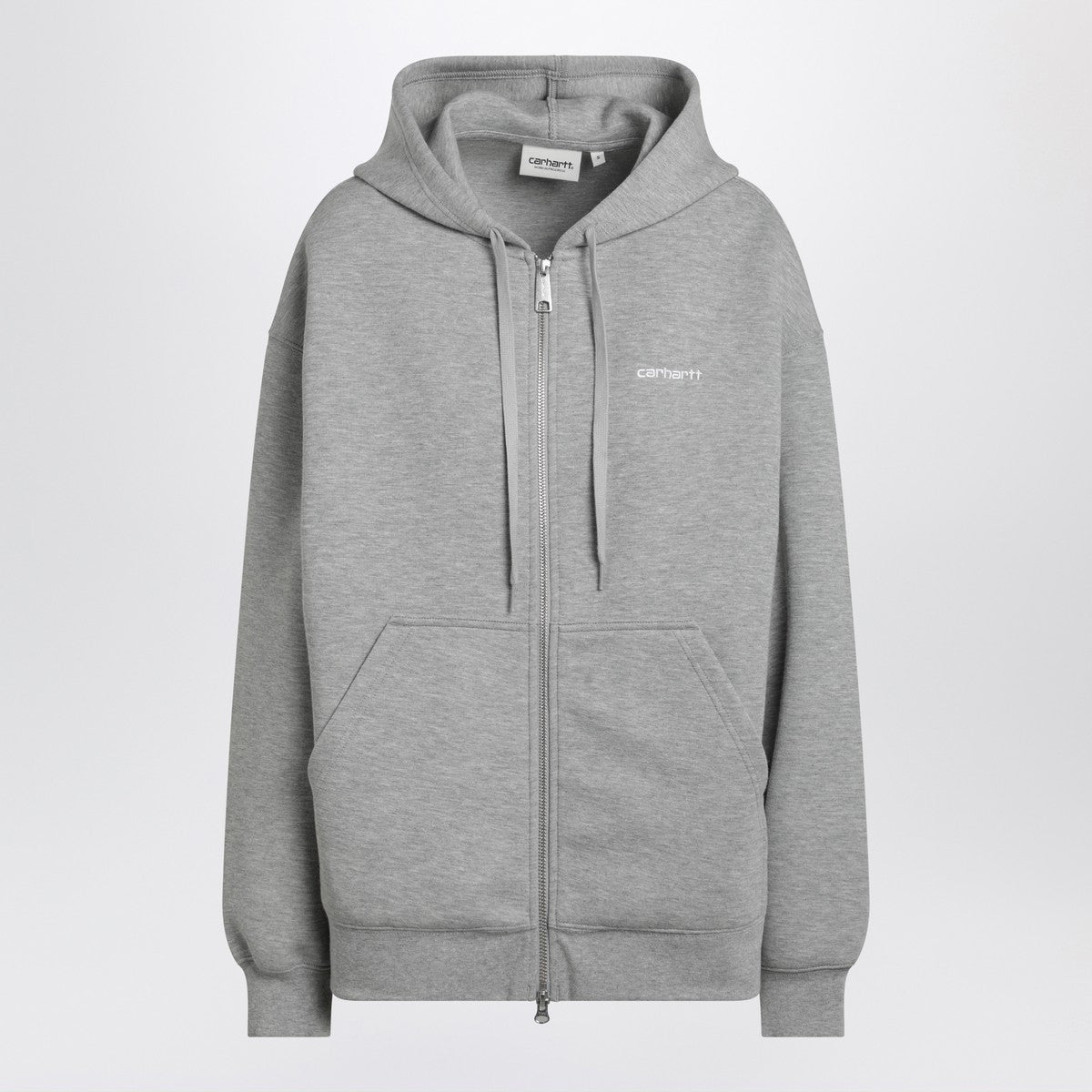 Carhartt WIP Grey zip sweatshirt in cotton blend Carhartt WIP