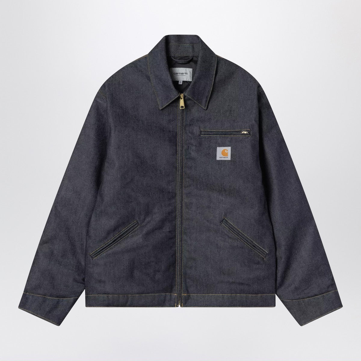Carhartt WIP OG Detroit Jacket Blue Rigid Carhartt WIP